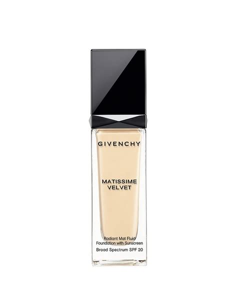 givenchy matissime velvet radiant mattifying fluid|Matissime Velvet Radiant Mattifying Fluid Foundation SPF 20.